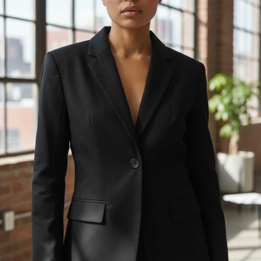 The Limited Classic Black Blazer